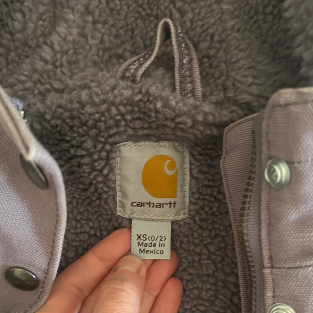 Carhartt Gray Sherpa Jacket